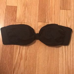 Victoria’s secret strapless swim top